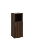 N 3 - 4DN kancelářská skříň, 1-dveřová/nika, pravá, 1100x400x400, ořech královský